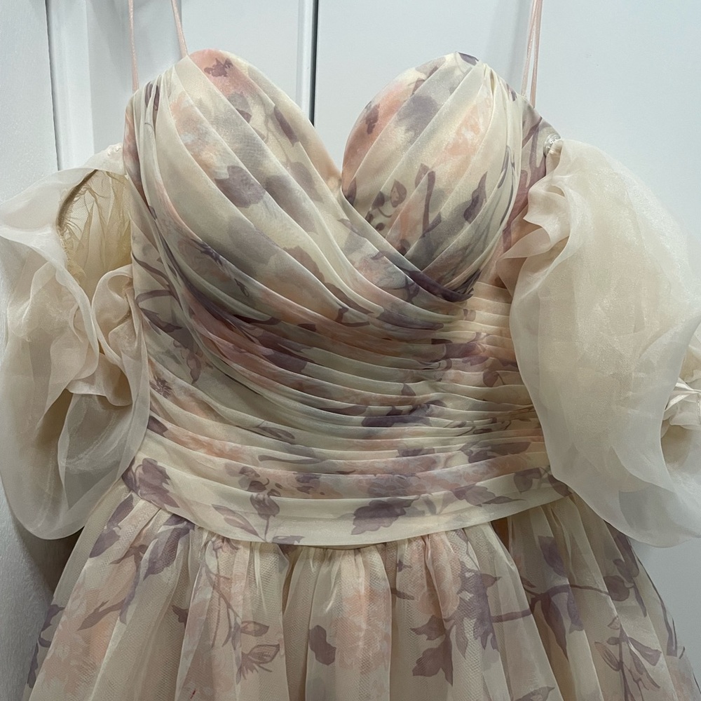 Floral Dress for Wedding, Prom and Events